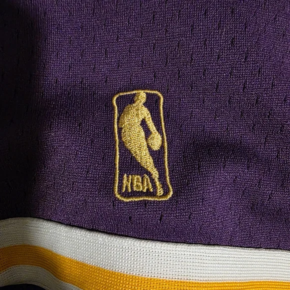 Mitchell & Ness Lakers Hardwood Game Shorts